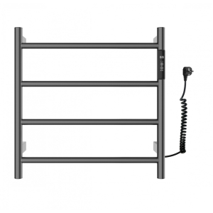 Полотенцесушитель электрический 47х47 Wonzon&Woghand Bonn WW-AL404-GM темный графит 