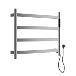 Полотенцесушитель электрический 57х47 Wonzon&Woghand Essen WW-A404-BR брашированный никель 