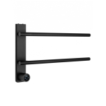 Полотенцесушитель электрический 52х31.4 Wonzon&Woghand N?rnberg WW-AL342-MB черный матовый 