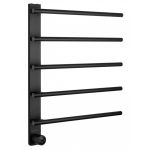 Полотенцесушитель электрический 52х67.2 Wonzon&Woghand N?rnberg WW-AL345-MB черный матовый 