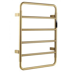 Полотенцесушитель электрический 47.5х64 Wonzon&Woghand Wismar WW-AL201-BG брашированное золото  