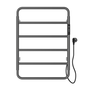 Полотенцесушитель электрический 47.5х64 Wonzon&Woghand Wismar WW-AL201-GM темный графит 