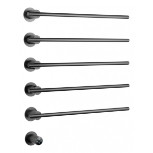 Полотенцесушитель электрический   58.4х70.5 Wonzon&Woghand Dortmund WW-A365-GM темный графит 