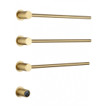 Полотенцесушитель электрический встраиваемый 46.8х57 Wonzon&Woghand Hamburg WW-AL313-BG брашированное золото 