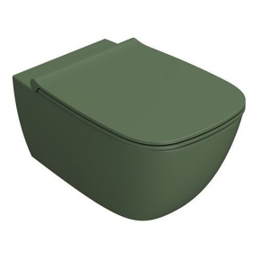 Унитаз Globo Genesis GNS02.FE зелёный (сиденье отдельно)