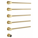 Полотенцесушитель электрический встраиваемый Wonzon&Woghand Hamburg WW-AL315-BG брашированное золото 