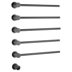 Полотенцесушитель электрический встраиваемый Wonzon&Woghand Hamburg WW-AL315-GM темный графит  