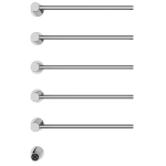 Полотенцесушитель электрический встраиваемый Wonzon&Woghand Hamburg WW-AL315-CR хром  