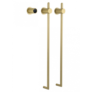 Полотенцесушитель электрический встраиваемый Wonzon&Woghand Leipzig WW-AL3621-BG брашированное золото 