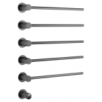 Полотенцесушитель электрический встраиваемый Wonzon&Woghand M?nchen WW-A355-GM темный графит 