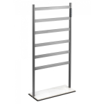 Полотенцесушитель электрический напольный Wonzon&Woghand Essen WW-A406-GM темный графит 