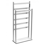 Полотенцесушитель электрический напольный Wonzon&Woghand Essen WW-A407-BR брашированный никель 