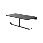 Держатель для туалетной бумаги Wonzon&Woghand Eclipse WW-9156-BL черный матовый