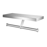 Держатель для туалетной бумаги Wonzon&Woghand WW-V3802-CR хром 