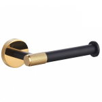 Держатель для туалетной бумаги Wonzon&Woghand Majesti WW-9216 черный/золото 