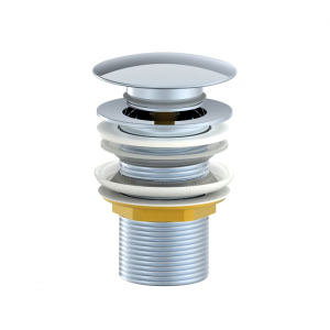 Донный клапан для раковины Wonzon&Woghand WW-88SS02-CR хром 