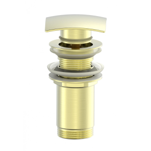 Донный клапан для раковины Wonzon&Woghand WW-88SS08-BG брашированное золото 
