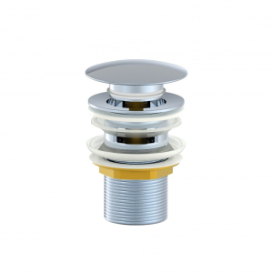 Донный клапан для раковины Wonzon&Woghand WW-88SS01-CR хром 