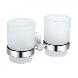 Два стакана Wonzon&Woghand Easy WW-8128 хром Два стакана Wonzon&Woghand Easy WW-8128 хром