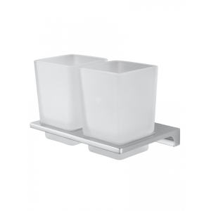 Два стакана Wonzon&Woghand Eclipse WW-9128 хром Два стакана Wonzon&Woghand Eclipse WW-9128 хром