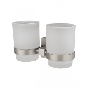 Два стакана Wonzon&Woghand Polo WW-8928-BN брашированный никель Два стакана Wonzon&Woghand Polo WW-8928-BN брашированный никель