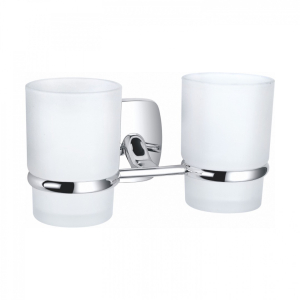 Два стакана Wonzon&Woghand Porto WW-1801 хром Два стакана Wonzon&Woghand Porto WW-1801 хром