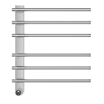 Полотенцесушитель электрический 52х61 AQUAme AQM3116CR хром