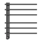 Полотенцесушитель электрический 52х61 AQUAme AQM3116GM темный металл