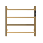 Полотенцесушитель электрический 47.5х47.4 AQUAme AQM3124BG золото шлифованное