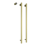 Полотенцесушитель электрический 45.6х100 AQUAme AQM3132BG шлифованное золото  