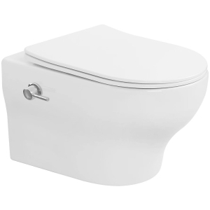 Унитаз подвесной с биде Boheme Fiore 978-SET-2-W  