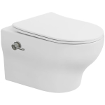 Унитаз подвесной с биде Boheme Fiore 978-SET-2-MW белый матовый 