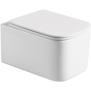 Унитаз Boheme Mane 970-SET-MW белый матовый, с сиденьем микролифт