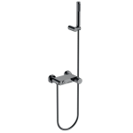 Смеситель для ванны Boheme Stick 123-SGM.4 оружейная сталь глянцевая