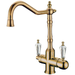 Смеситель для кухни Boheme Medici Ripresa 111-SW бронза