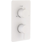 Смеситель для душа Boheme Cell 135-2-MW белый матовый