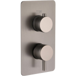 Смеситель для душа Boheme Cell 135-3-GM оружейная сталь