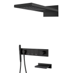 Душевая система Boheme Zodiac 132-2-B черная