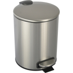 Ведро для мусора Boheme Uno 10426-NB никель