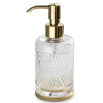 Дозатор для жидкого мыла Boheme Aura 10250-G золото