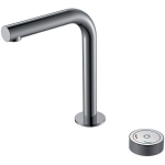 Смеситель для раковины Boheme Tech 158-SGM оружейная сталь глянцевая