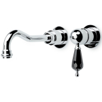 Смеситель для раковины Boheme Tradizionale Nero 267-BSW хром