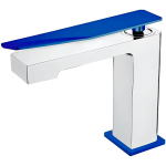 Смеситель для раковины Boheme Q 141-CRUW.2 хром, синий