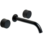 Смеситель для раковины Boheme Prestige 152-2-B-PR черный матовый