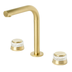 Смеситель для раковины Boheme Aura 152-MG-A золото матовое