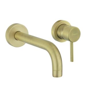 Смеситель для раковины Giulini Futuro F6520-15BROP бронза матовый