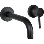 Смеситель для раковины Giulini Futuro F6520-20NO черный матовый