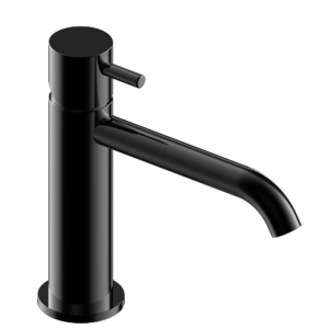 Смеситель для раковины Giulini My Future F5905/SCCRN черный глянцевый хром