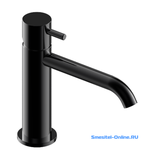 Фото Смеситель для раковины Giulini My Future F5905/SCCRN черный глянцевый хром