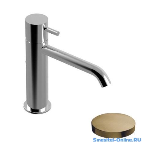 Фото Смеситель для раковины Giulini My Future F5905/OSP золото брашированный